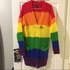 Rainbow Luv Cardigan Current Mood 